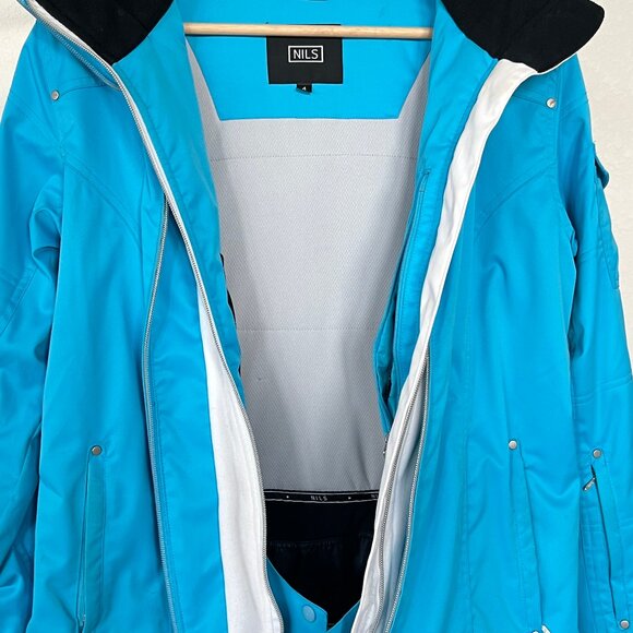 Nils Ski Jacket Dual Zip Vented Coat Size 4 - Picture 6 of 16